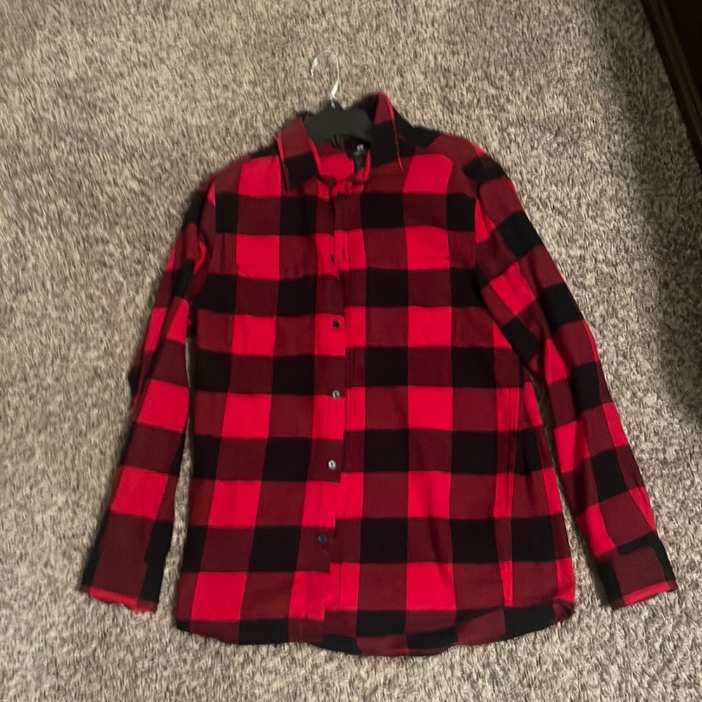 H&M sweatshirt size S Small | dark red and black